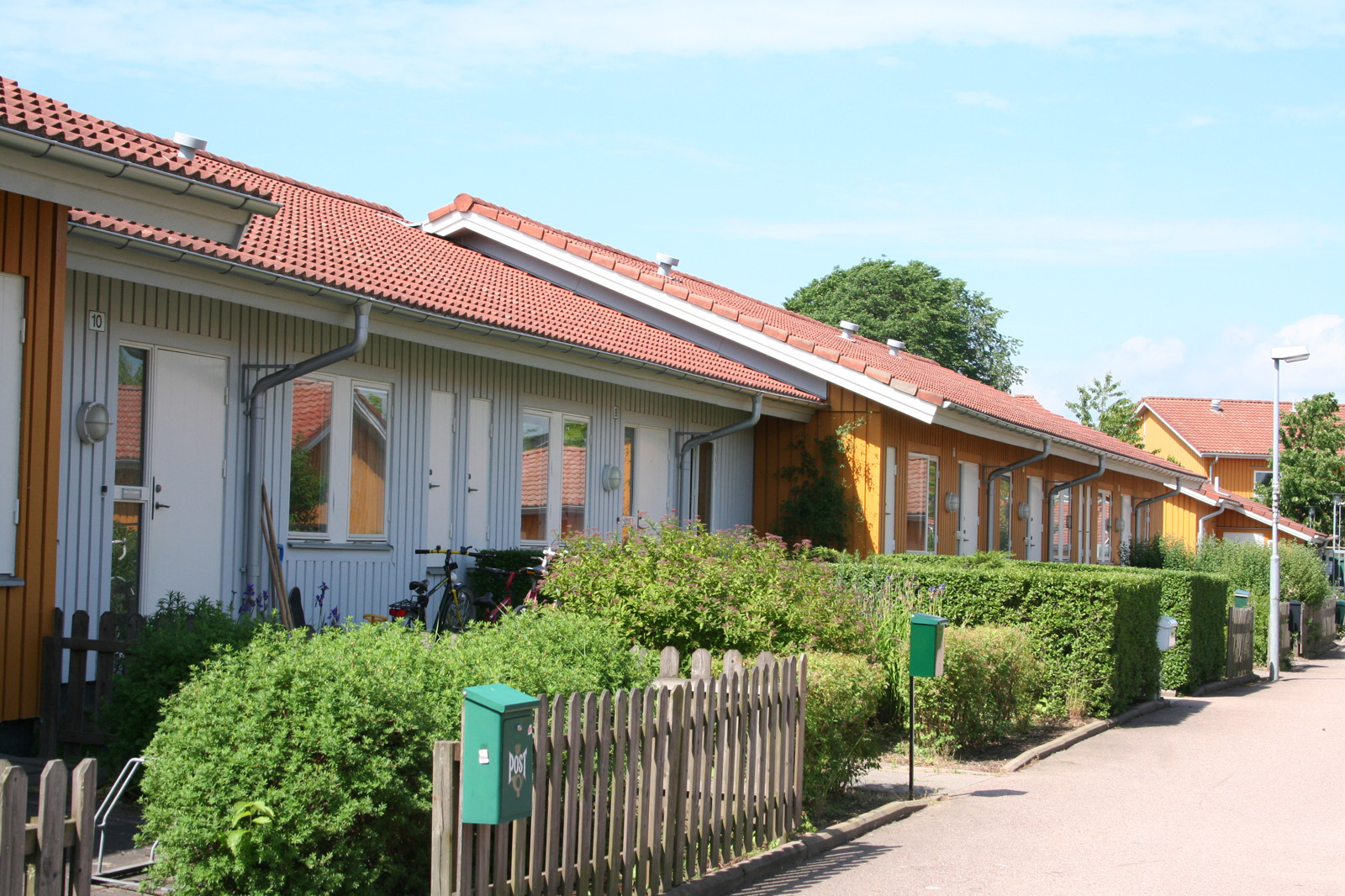 Klackens tvärgränd i Fyllinge.