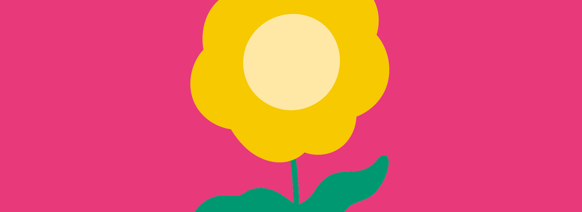 Målad blomma 