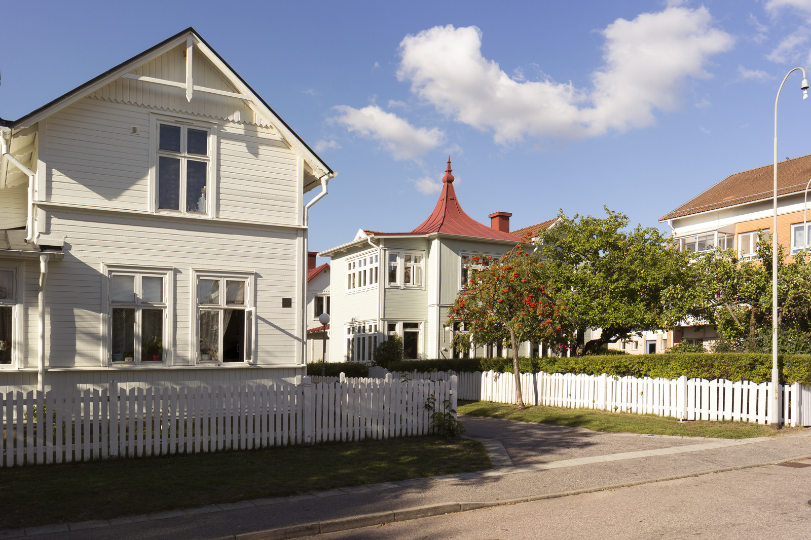 Lägenhetshusen på Klotet - Nyatorp i Halmstad.