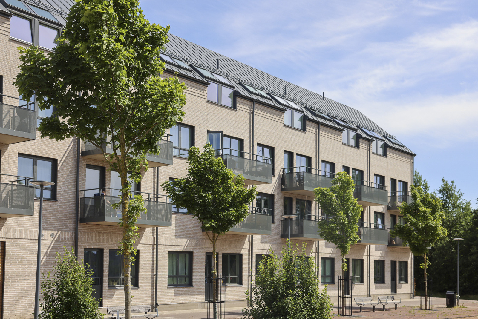 Ostrontorget i Fyllinge, Halmstad.