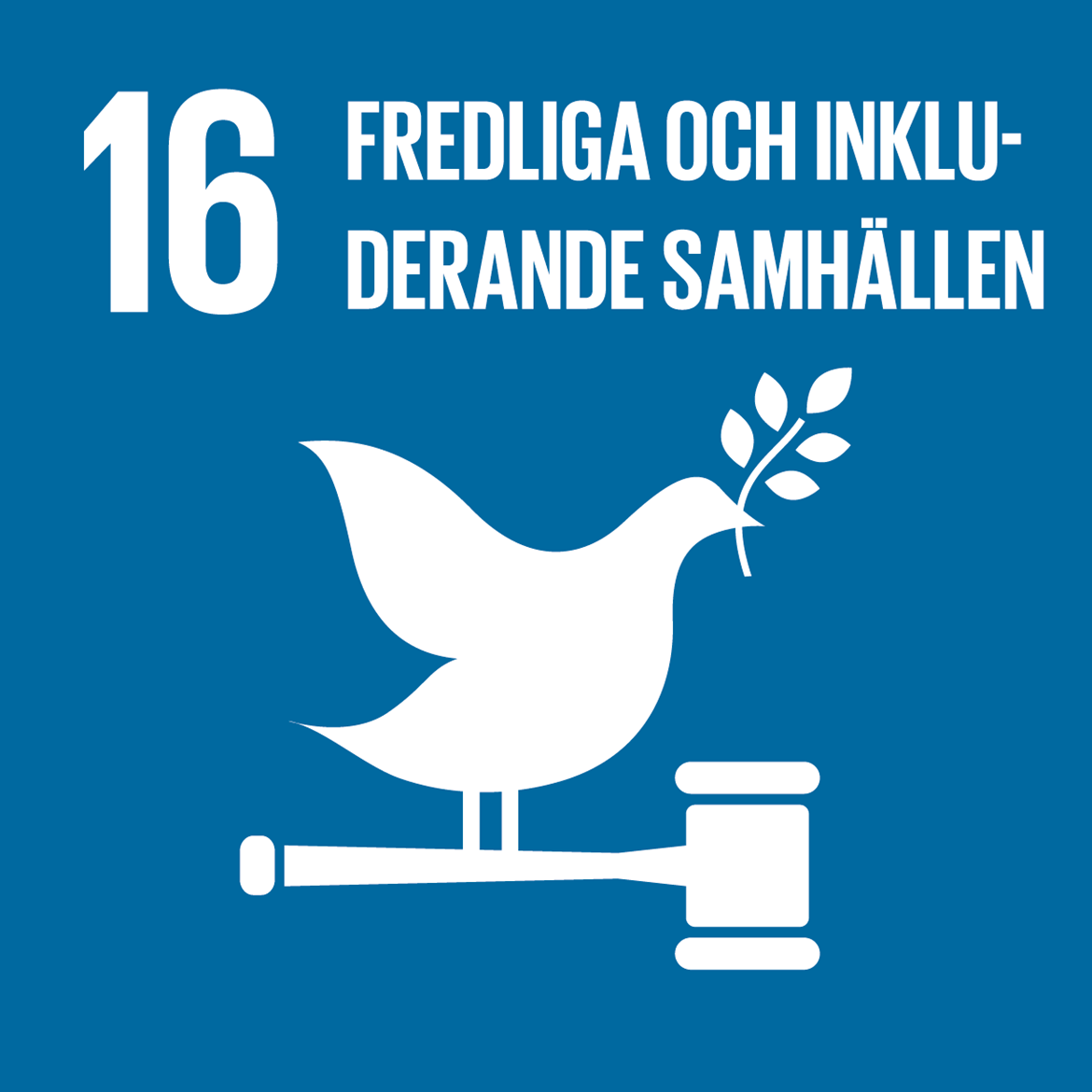 16 - Fredliga och inkluderande samhällen